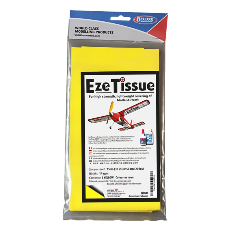 Eze Tissue yellow 5pcs/pack