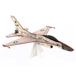 F-16 Fighting Falcon Flygplan Kastmodell Balsabyggsats