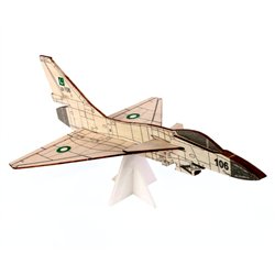 J-10C Vigorus Dragon Glider Balsa Kit Free Flight