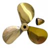 Brass Prop 3-Blade Right 3" dia