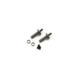 STEEL FRONT WHEEL SHAFT RB5 SP2 WC-RB7 (2)