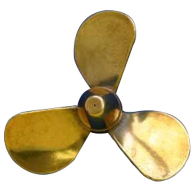 Brass Prop 3-Blade Left  1.5" dia