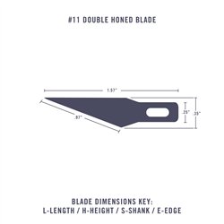 Knivblad 11 TiN Belagd (5)