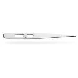 4.75" Stainless Steel Slide Lock Pointed Tweezer
