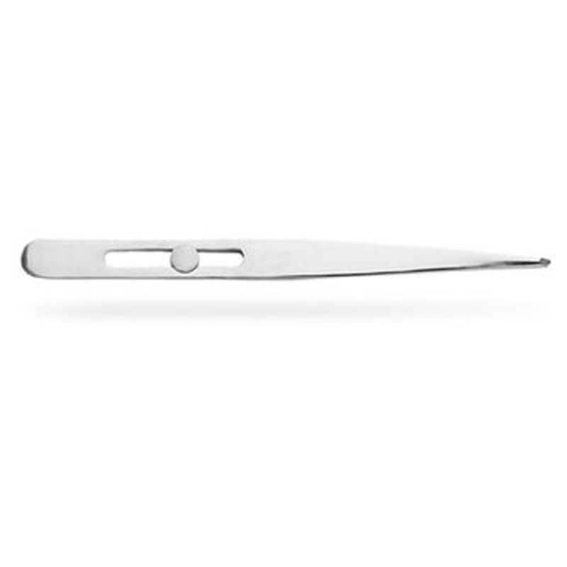 4.75" Stainless Steel Slide Lock Pointed Tweezer