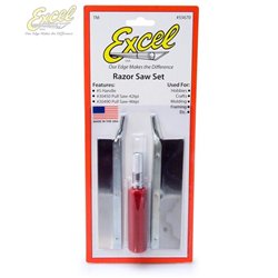 Razor Saw Set Handle w/2 Blade