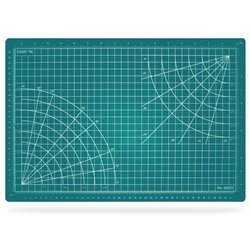 Skärunderlägg Självläkande 305x457mm (Grön)