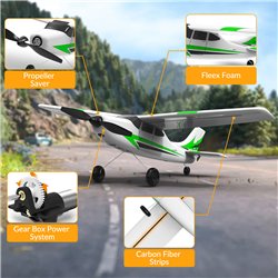 Trainstar Mini Gyro 3-Kanals 400mm RTF Grön