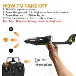 Ranger 600 4CH Gyro 600mm RTF Black