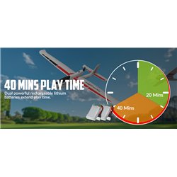 Ranger 600 4CH Gyro 600mm RTF White