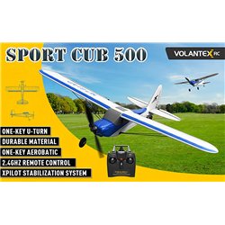 Sport Cub 500 4CH Gyro 500mm RTF Blue