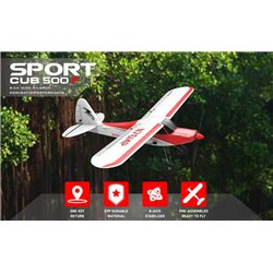 Sport Cub 500 4CH Gyro 500mm RTF Red