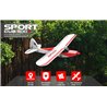 Sport Cub 500 4CH Gyro 500mm RTF Red