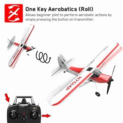 Sport Cub 500 4CH Gyro 500mm RTF Red