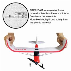 Sport Cub 500 4CH Gyro 500mm RTF Red