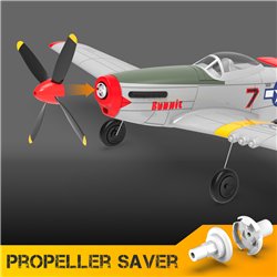 P51D Mustang Gyro 4-Kanals 400mm RTF