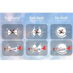 P51D Mustang Gyro 4-Kanals 400mm RTF