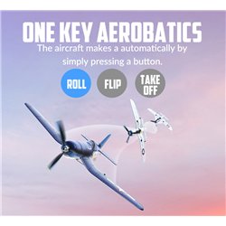F4U Corsair V2 Gyro 4-Kanals 400mm RTF