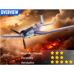 F4U Corsair V2 Gyro 4-Kanals 400mm RTF