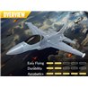 F16 Fighting Falcon Gyro 4CH 340mm RTF