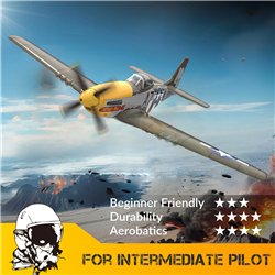 P51D Mustang Borstlös 500mm RTF