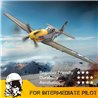 P51D Mustang Borstlös 500mm RTF