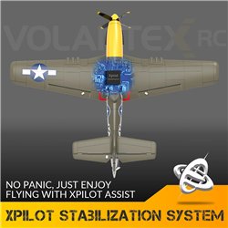 P51D Mustang Borstlös 500mm RTF