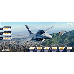 F16 Fighting Falcon Gyro Brushless 4CH 400mm RTF
