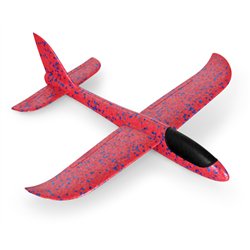Hand Launch Foam Glider 480mm Red