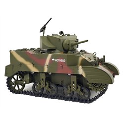 M5A1 Stuart RC Tank 1/16 Red