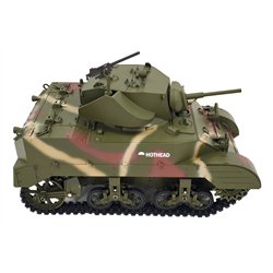 M5A1 Stuart RC Tank 1/16 Red