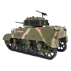 M5A1 Stuart RC Tank 1/16 Red