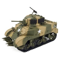 M5A1 Stuart RC Tank 1/16 Yellow