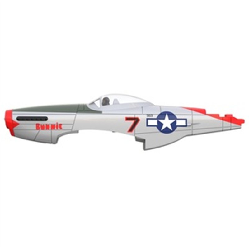 Fuselage P51D Mustang Red