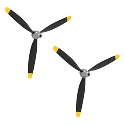 Propeller Komplett Set 3-bladig F4U Corsair V2 (2)