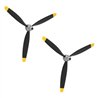 Propeller Komplett Set 3-bladig F4U Corsair V2 (2)