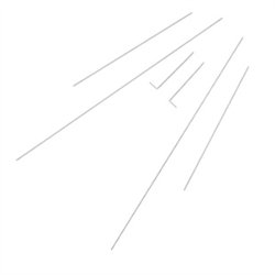 Stötstång Komplett Set F16 Borstad 340mm