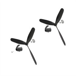 Propeller Komplett Set 3-bladig BF109 (2)
