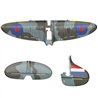 Vinge, Stjärtfena & Stabilisator Spitfire Grå