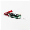 Receiver 2224 4CH w. Gyro & Servos