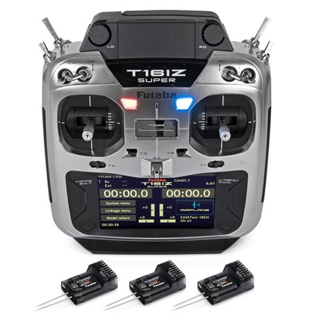 T16IZ-SUPER Radio Mode-2, 3st R7208SB - FASSTest, T-FHSS, S-FHSS