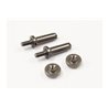 ALUMINIUM BATTERY POST SET RB6-RB7  (GUN METAL)