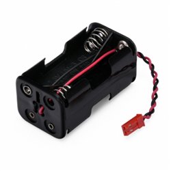 RX Battery Holder 4 cell AA with BEC connector (JST-RCY)