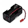 RX Battery Holder 4 cell AA with BEC connector (JST-RCY)