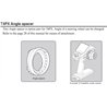 Vinkel Adapter 10 grader T4PV, T4PX, T7PX