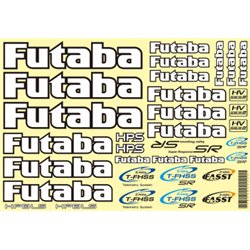Futaba Decal Sheet for car 18x28cm