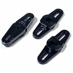 Black adjustable servohorn