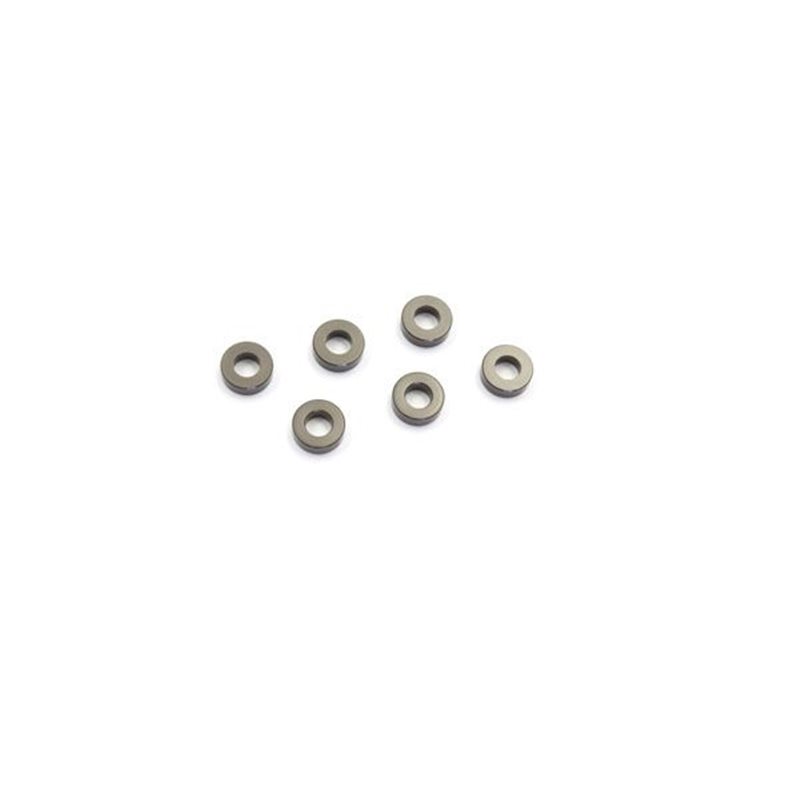 2MM ANODIZED WASHER (6) - GUN METAL