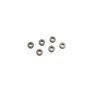 2MM ANODIZED WASHER (6) - GUN METAL