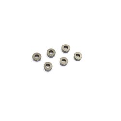 ALUMINIUM COLLAR 3X7X3MM (6) - GUN METAL